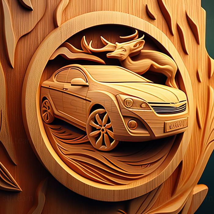 3D модель Opel Astra H (STL)